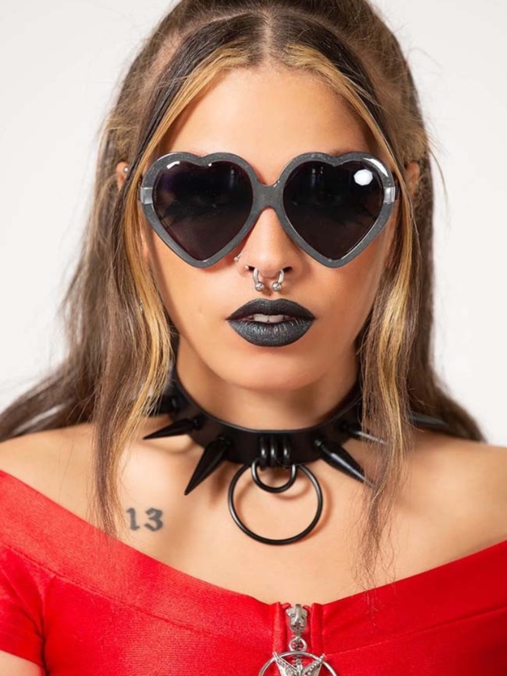 Killstar Disco Enfer Sunglasses NIB